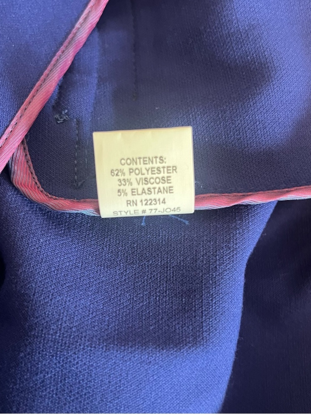Peace of Cloth New York Cobalt Blue Single-Button Blazer - Picture 11 of 11